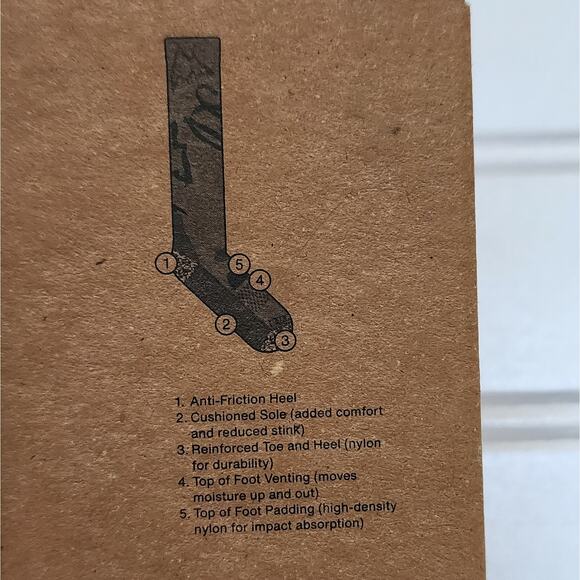 Burton Kids Performance Midweight Merino Wool Socks- S/M - Picture 5 of 6